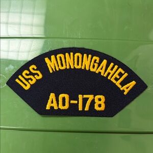 USS Monongahela AO-178 embroidered naval Patch